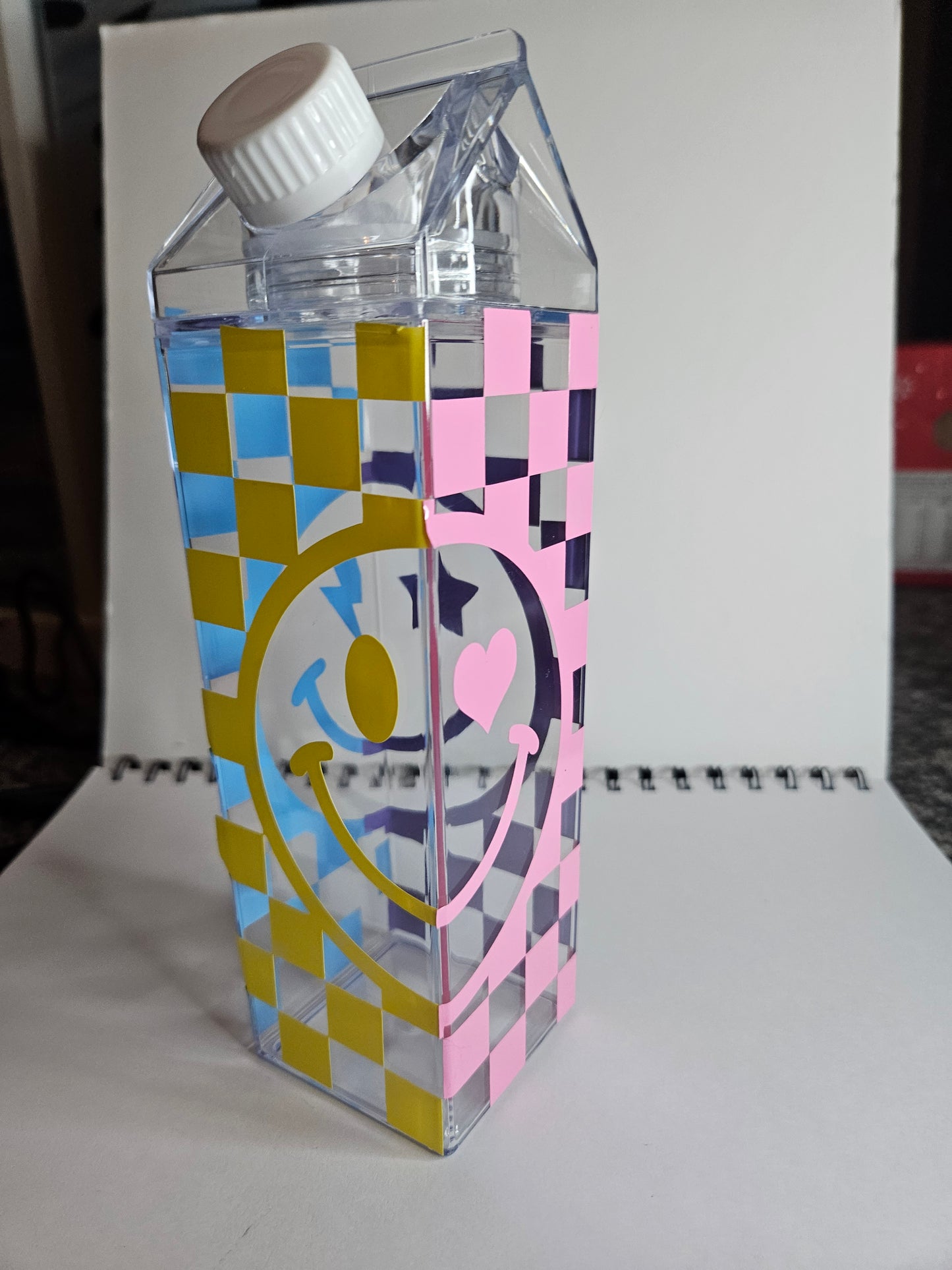 Milk carton bottles